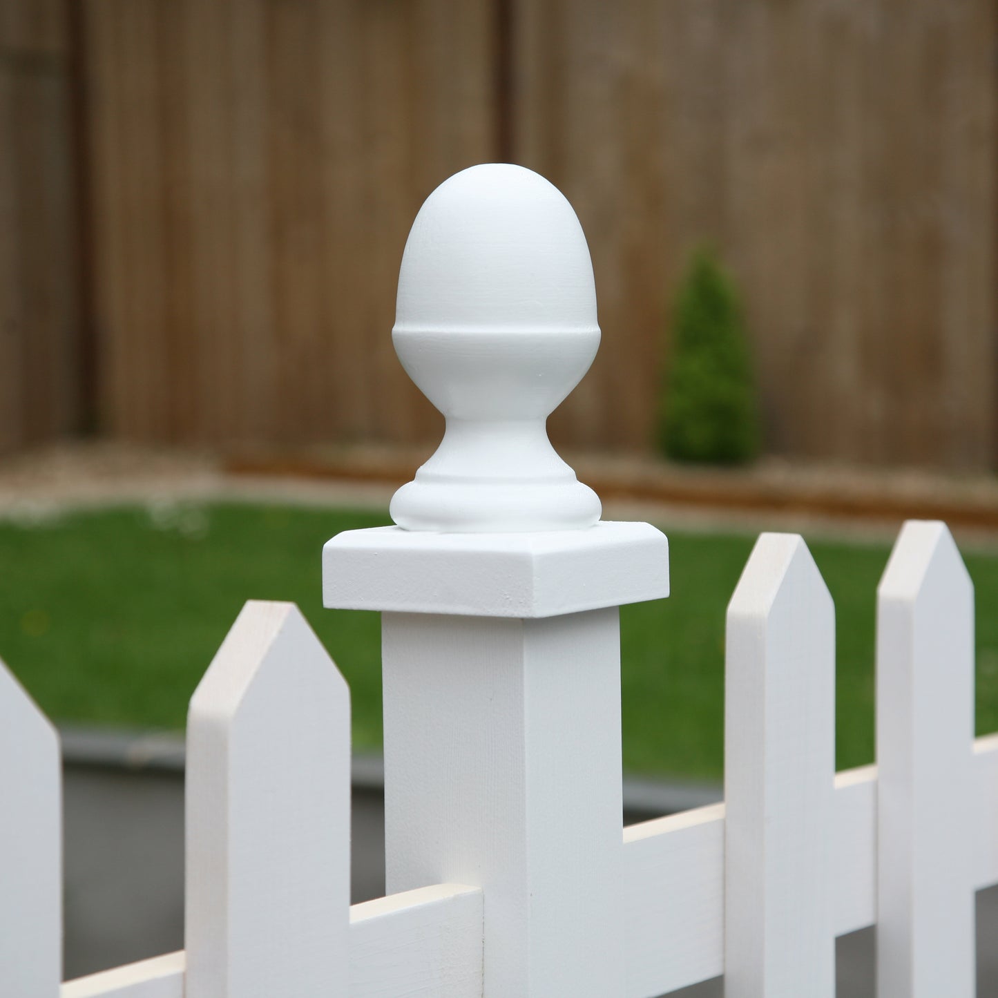 Caps & Finials - Large Acorn Cap deep base for 70x70 posts
