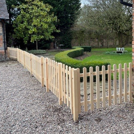 Our Natural Rounded top Picket