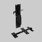 Suffolk Latch - Medium Duty - Black 205 X 45Mm