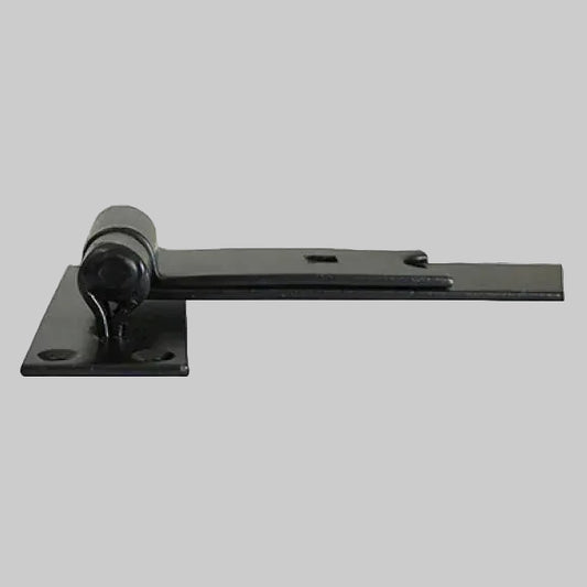 Straight Band & Hook On Plates Hingers - Black 250Mm