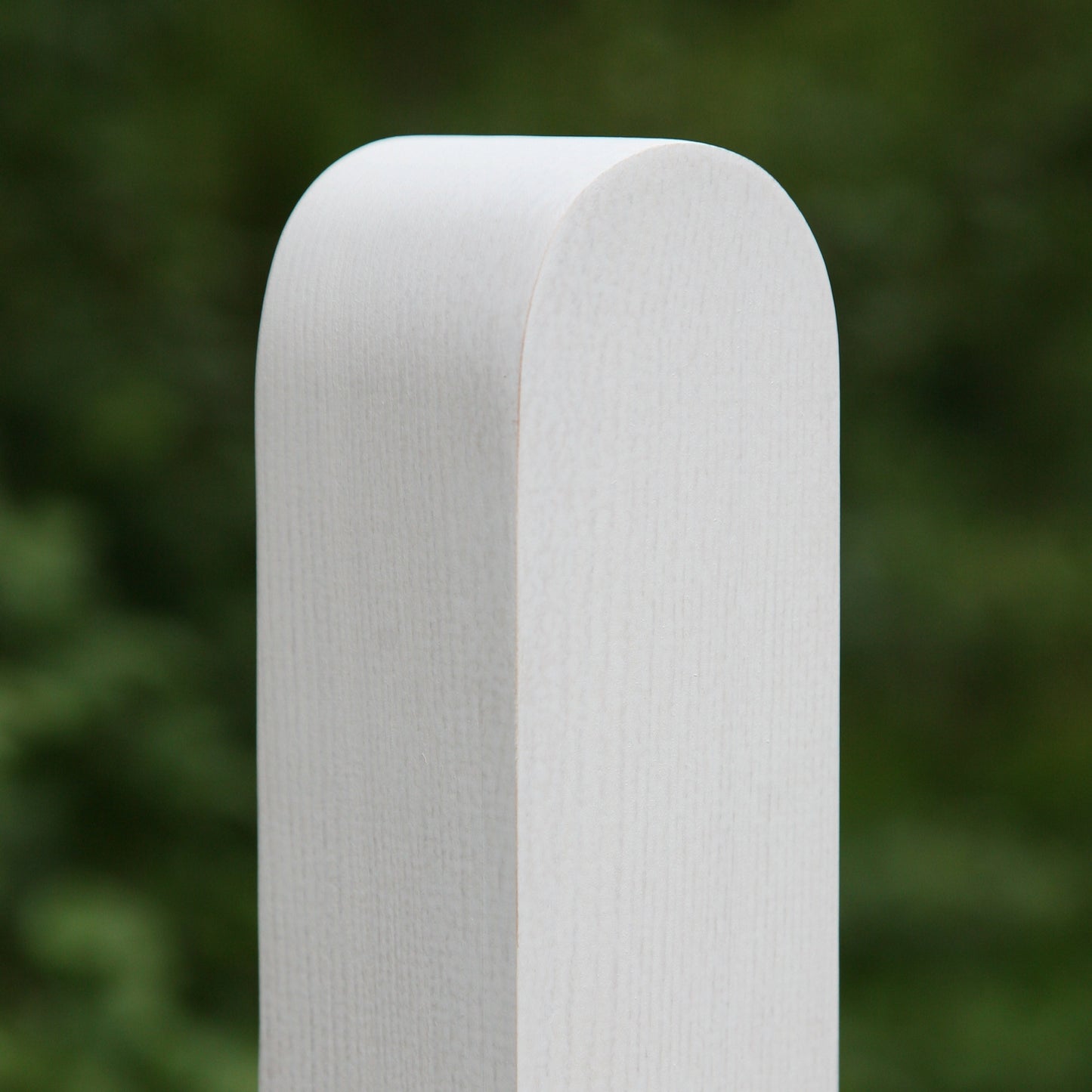Fence Post 70 x 70mm Round Top Finished White