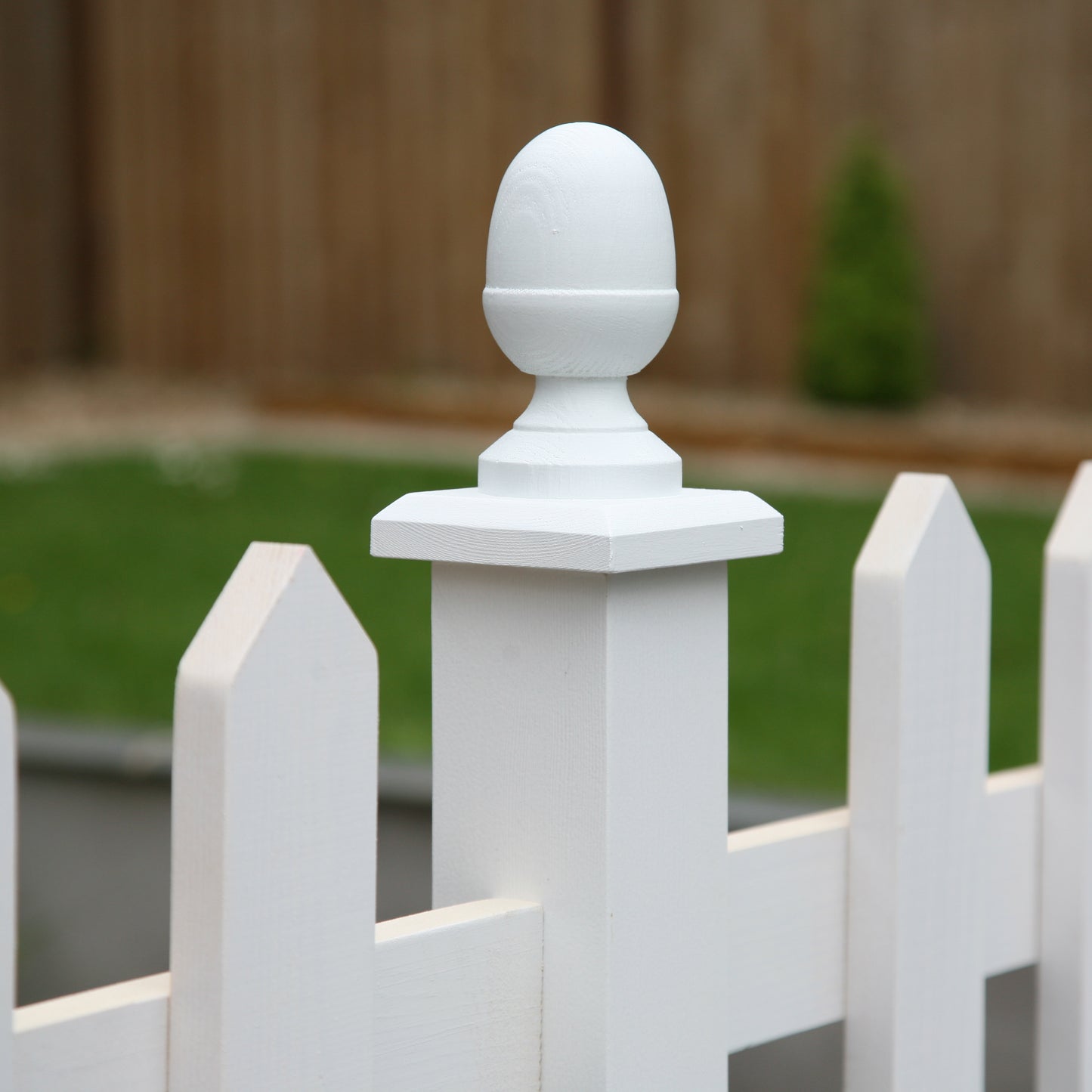 Fence post Caps & Finials - Small  Acorn Cap for 70x70 posts